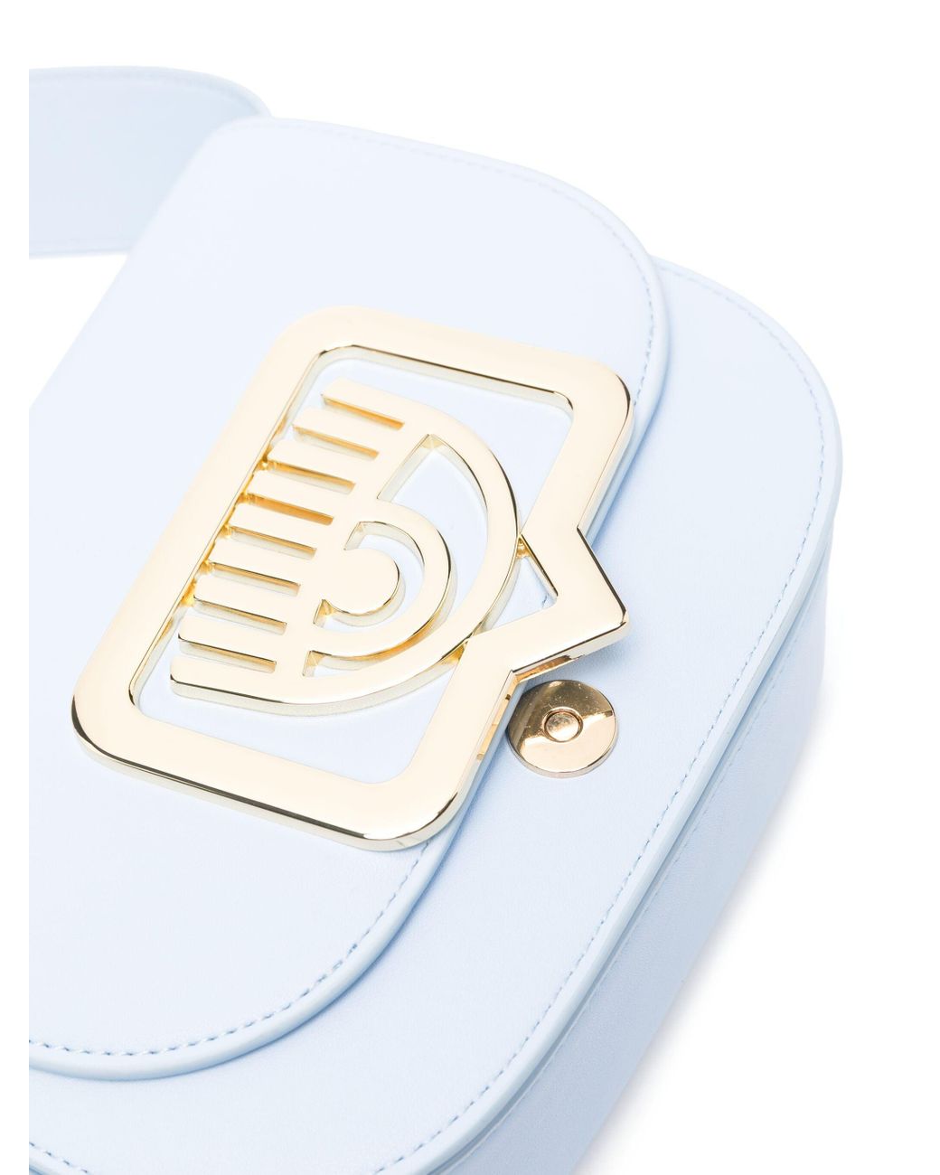 Chiara Ferragni White Eyelike Buckle, Sketch 09 Bags for men
