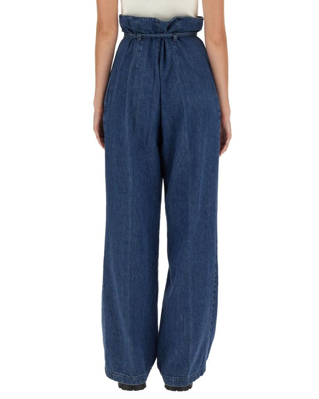 Boyish Blue Palazzo Pants