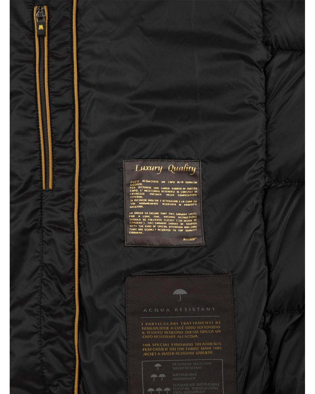 Moorer Black Coats