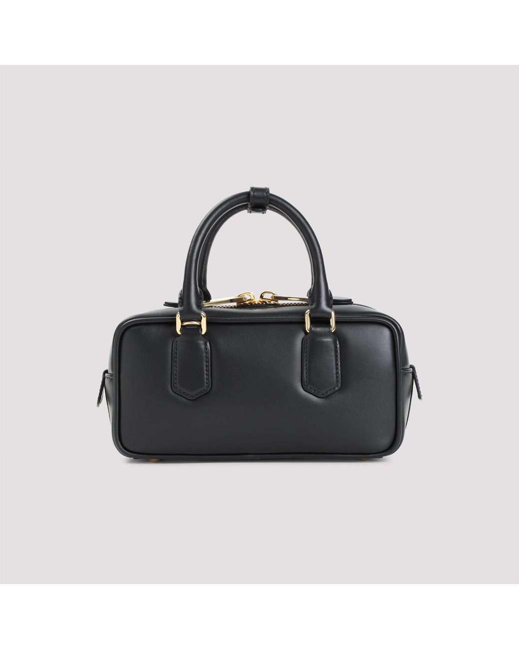 Miu Miu Black Arcadie Mini Leather Shoulder Bag