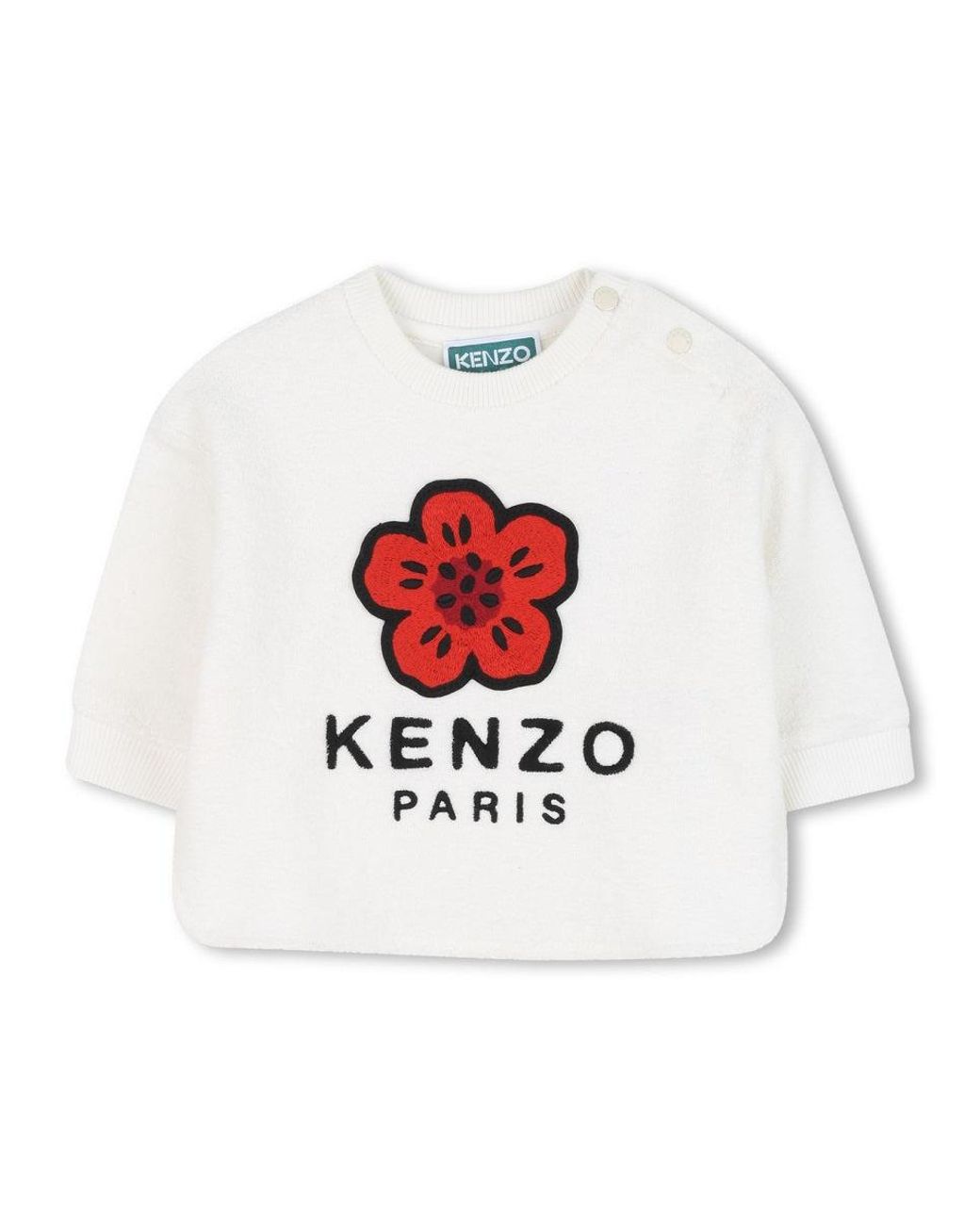 KENZO White Sweatshirt With Pants Set