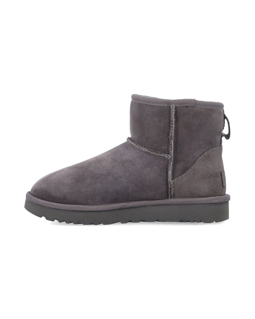 Ugg Brown Flache -Schuhe in Grau