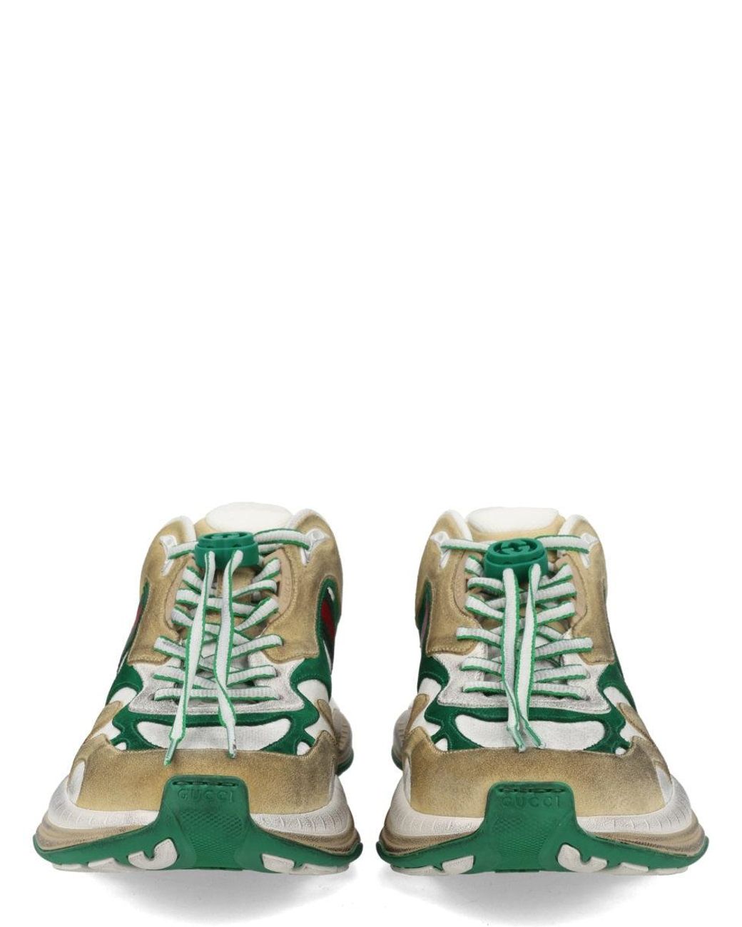 Gucci Green Suede Sneaker for men