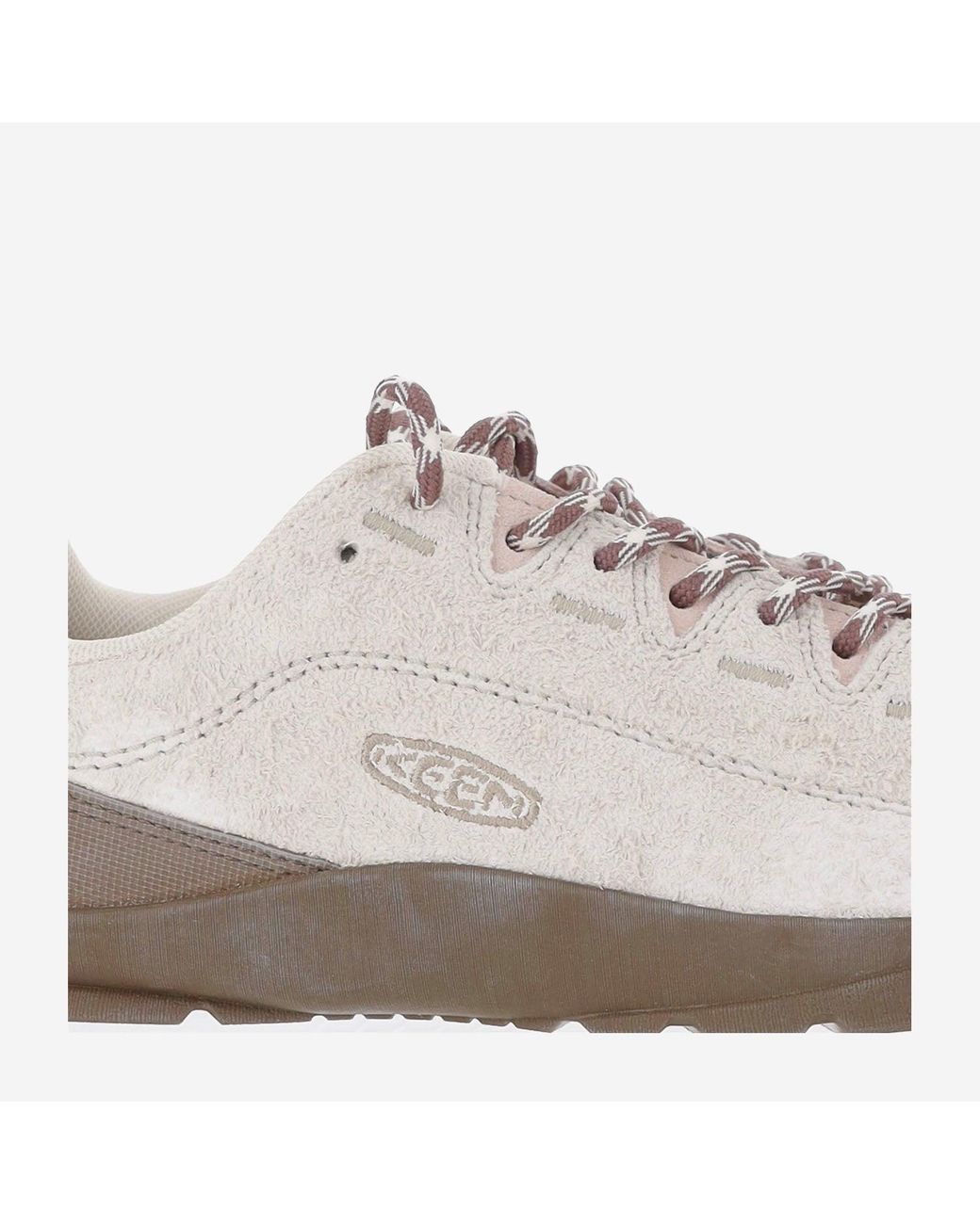 Keen White Jasper Leather Sneakers
