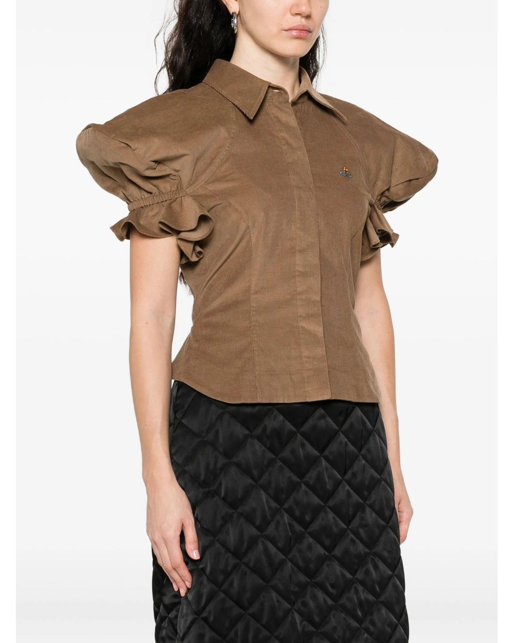 Vivienne Westwood Brown Gexy Top