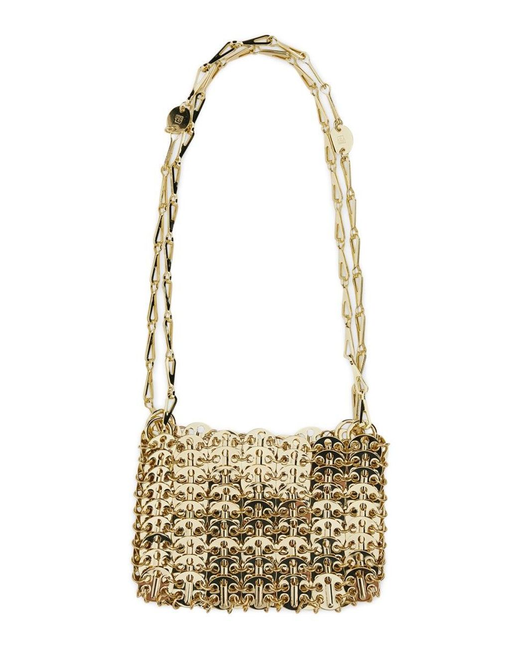 Rabanne Metallic Iconic 1969 Nano Bag