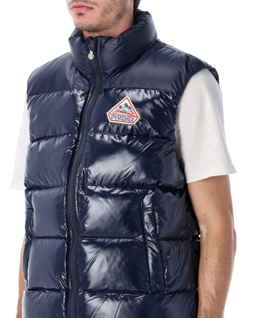 Pyrenex Blue John Sleeveless Down Vest for men