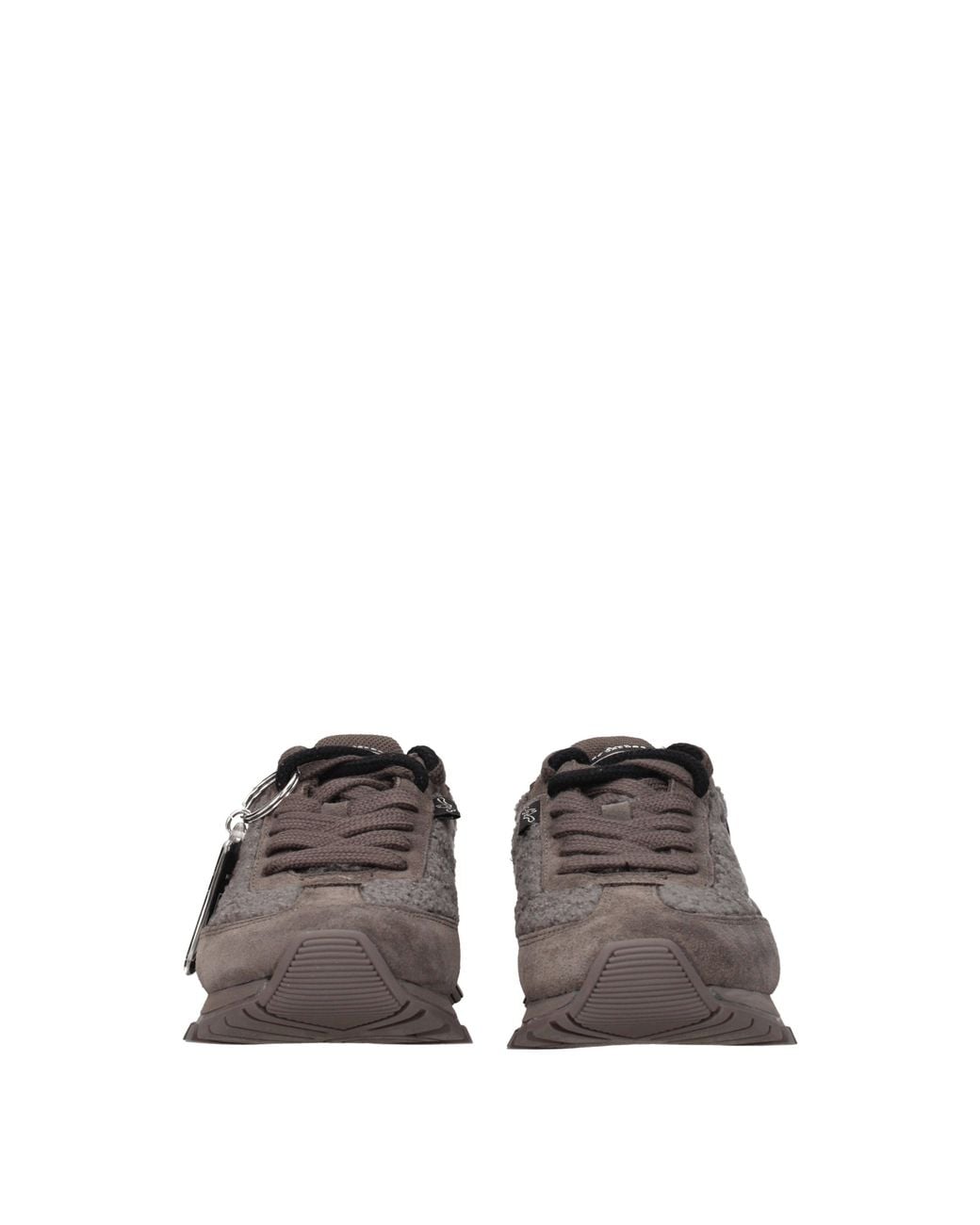 Marc Jacobs Gray Sneakers Donna Pelliccia Grigio