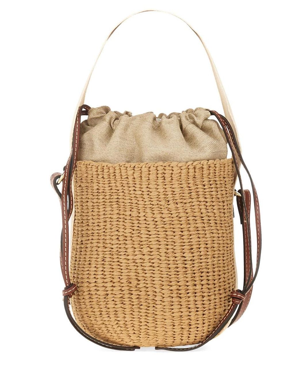 Chloé Natural Borsa A Secchiello Woody