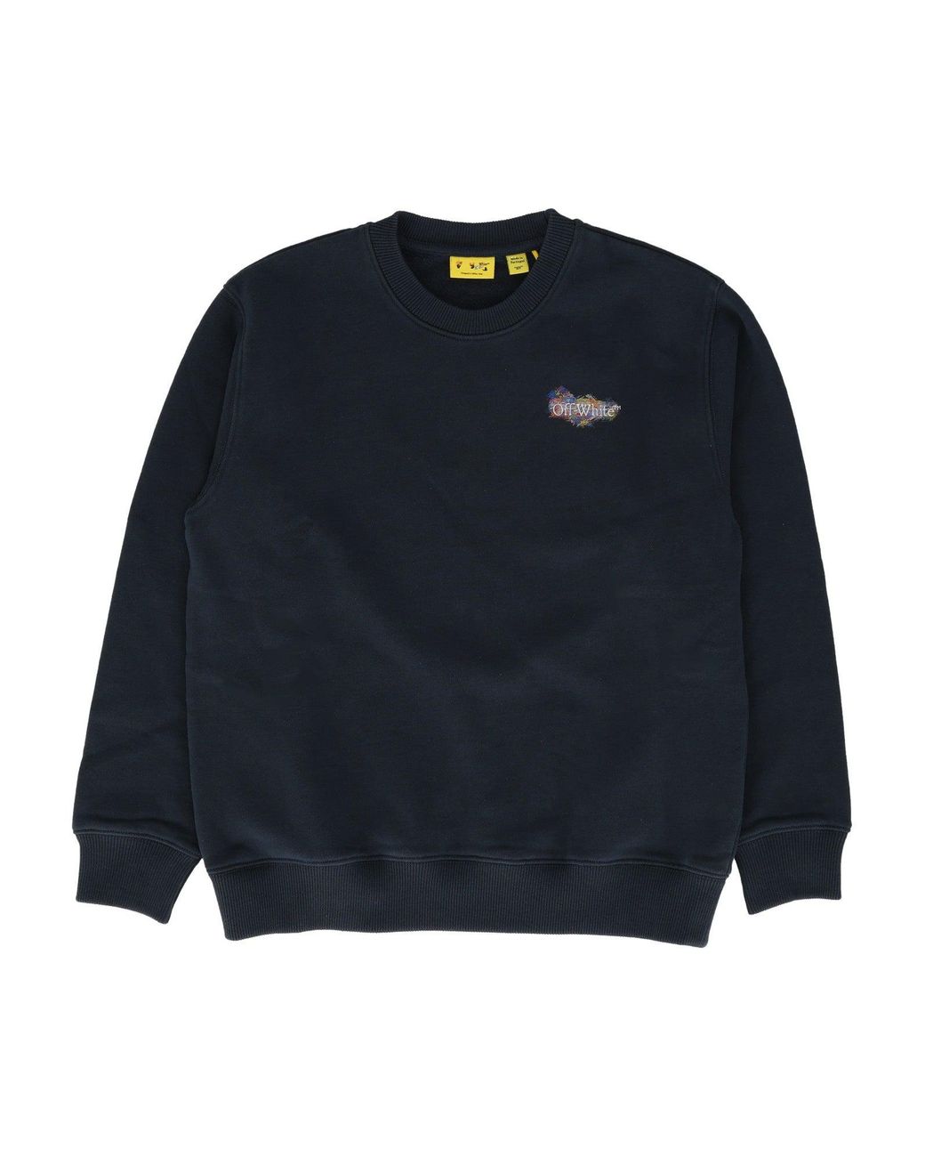 Off-White c/o Virgil Abloh Blue Arrow Pencil Crewneck