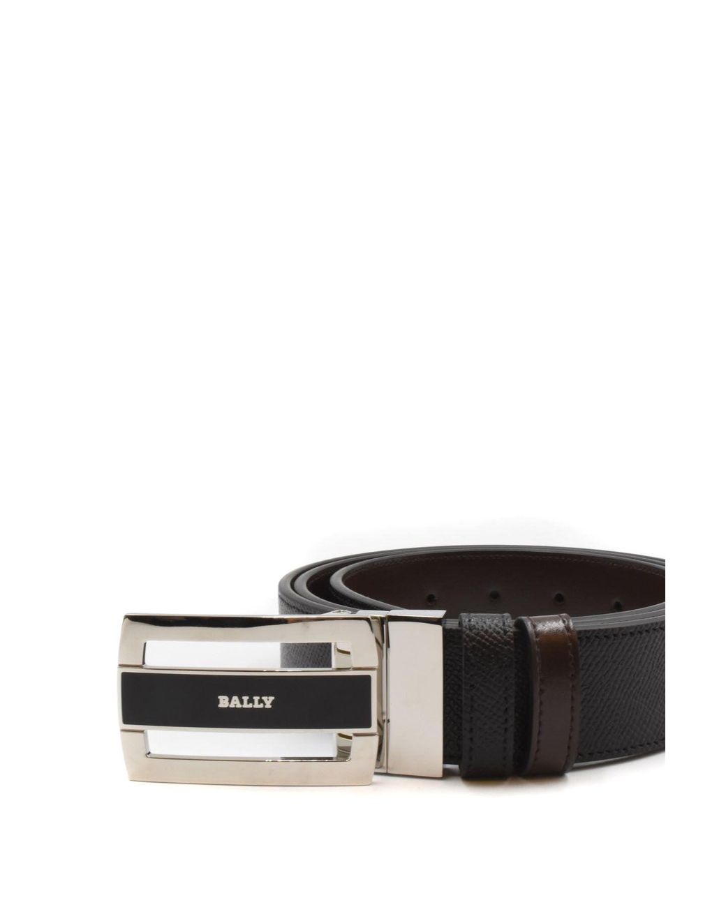 Bally Black Leather Belt