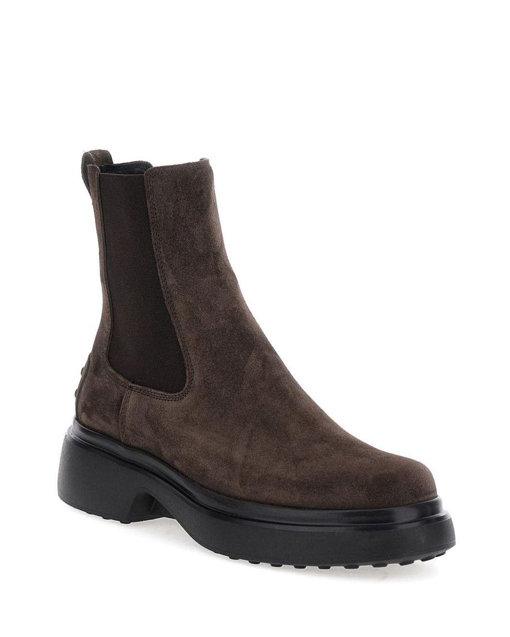Tod's Black Leather Chelsea Boots
