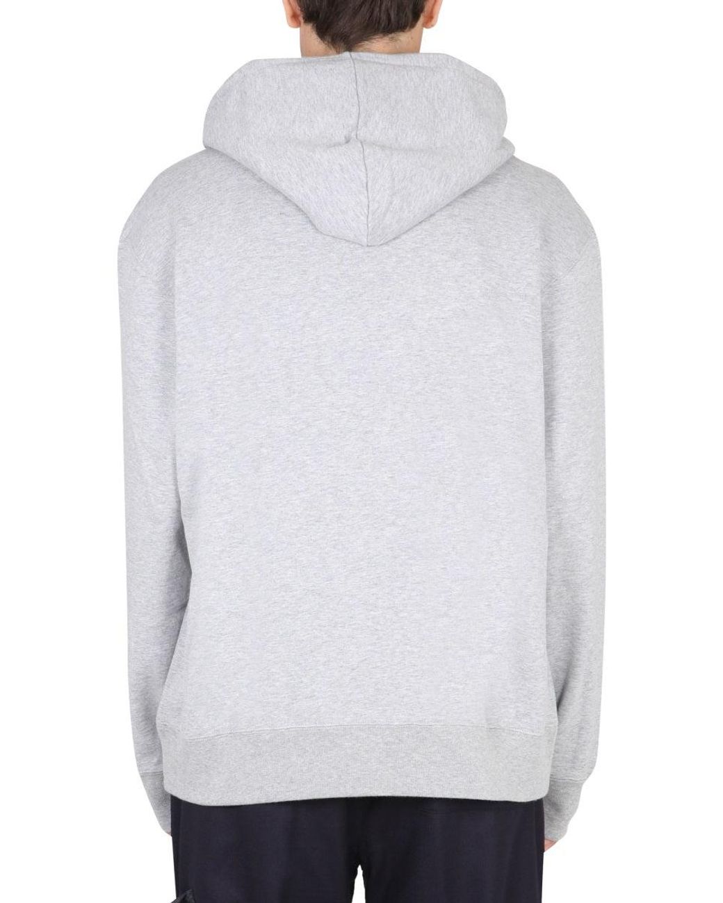 Etro Gray Logo Hood Sweatshirts for men