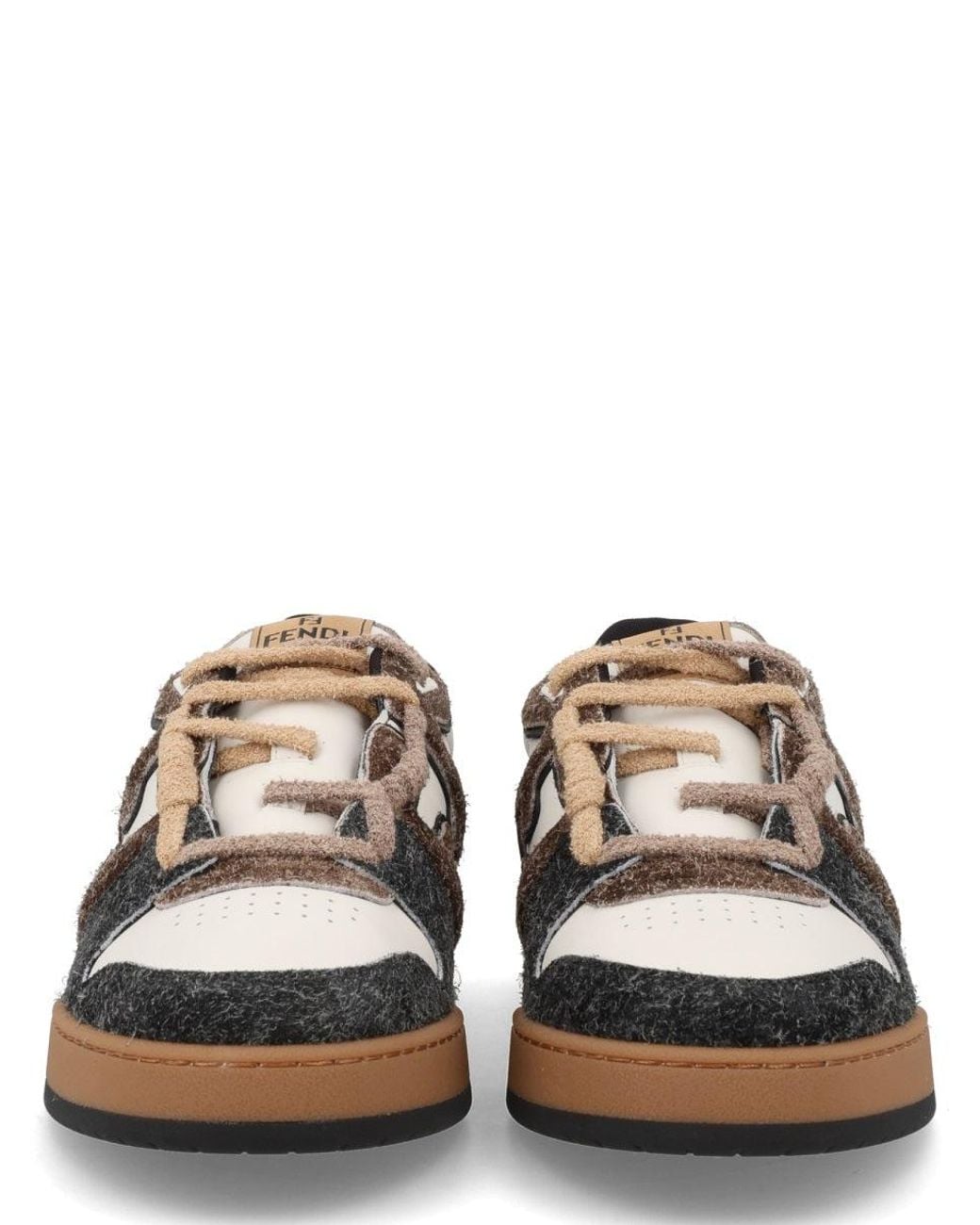Fendi Brown Sneaker Match"