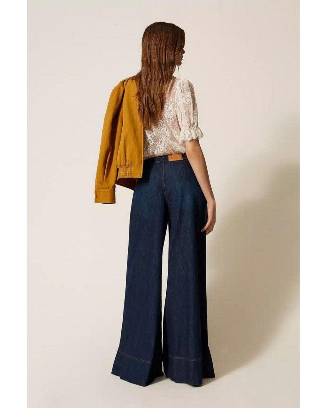 Jean Twinset en coloris Blue