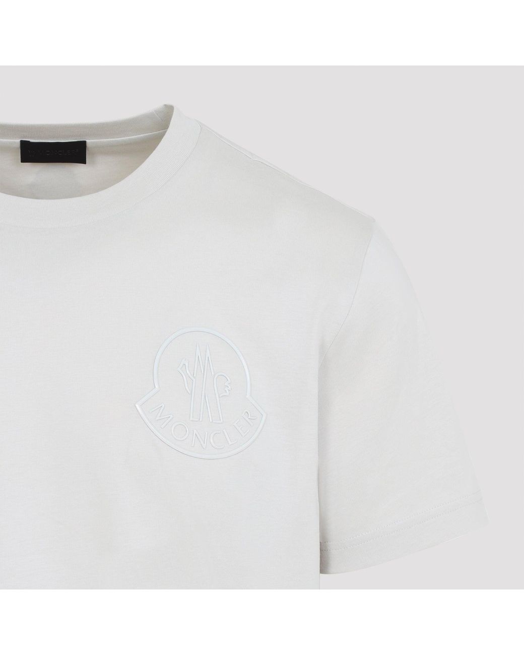 Moncler White S/S T Shirt