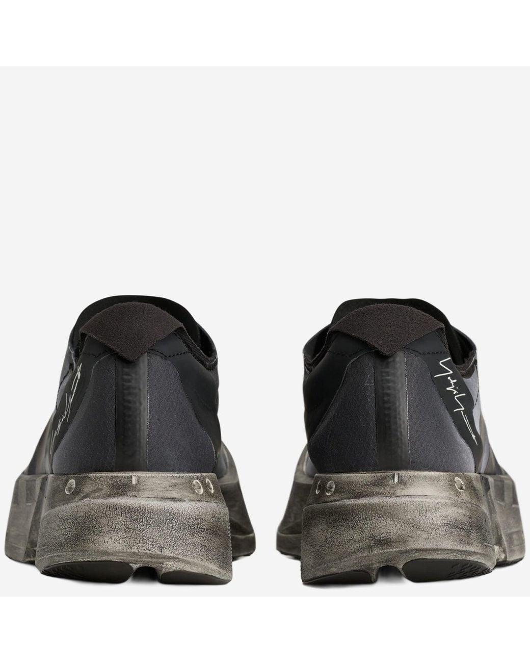 Y-3 Black Mini Printo 4 Sneaker