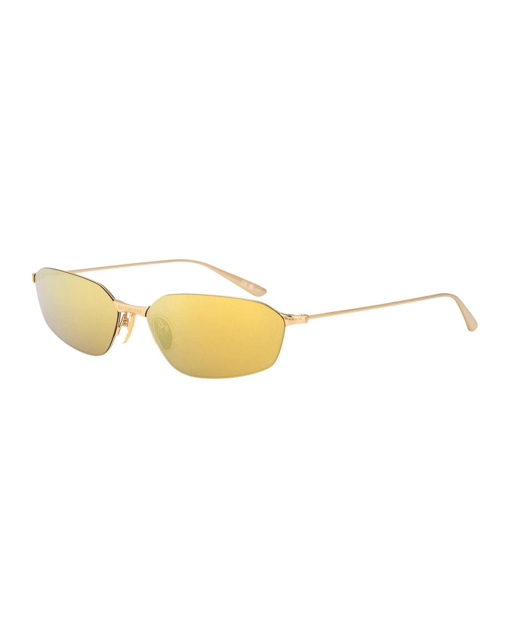 Balenciaga Yellow Sunglasses