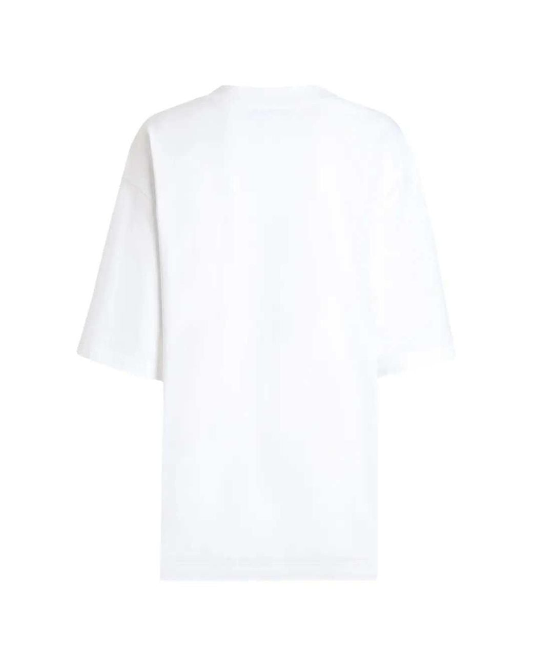 Dolce & Gabbana White Dolce & Gabbana Jersey T-Shirt