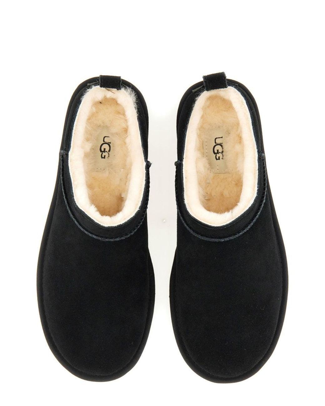 Ugg Black Stivaletto "Classic Micro"