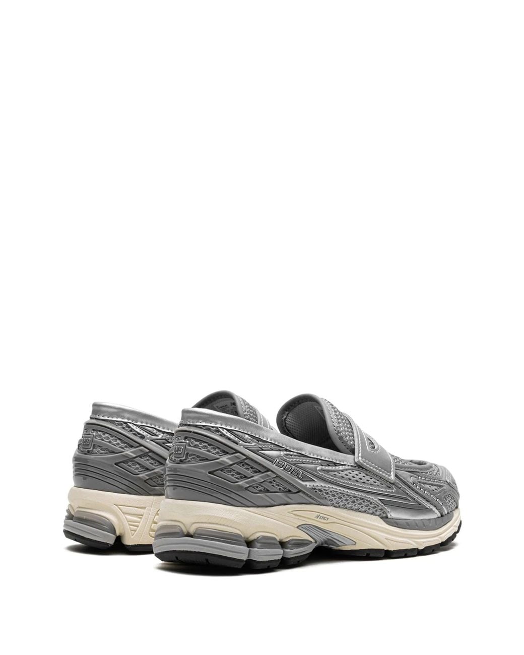 New Balance Gray "Tier 1" Leather Synthetic Mesh Lifestyle Sneakers