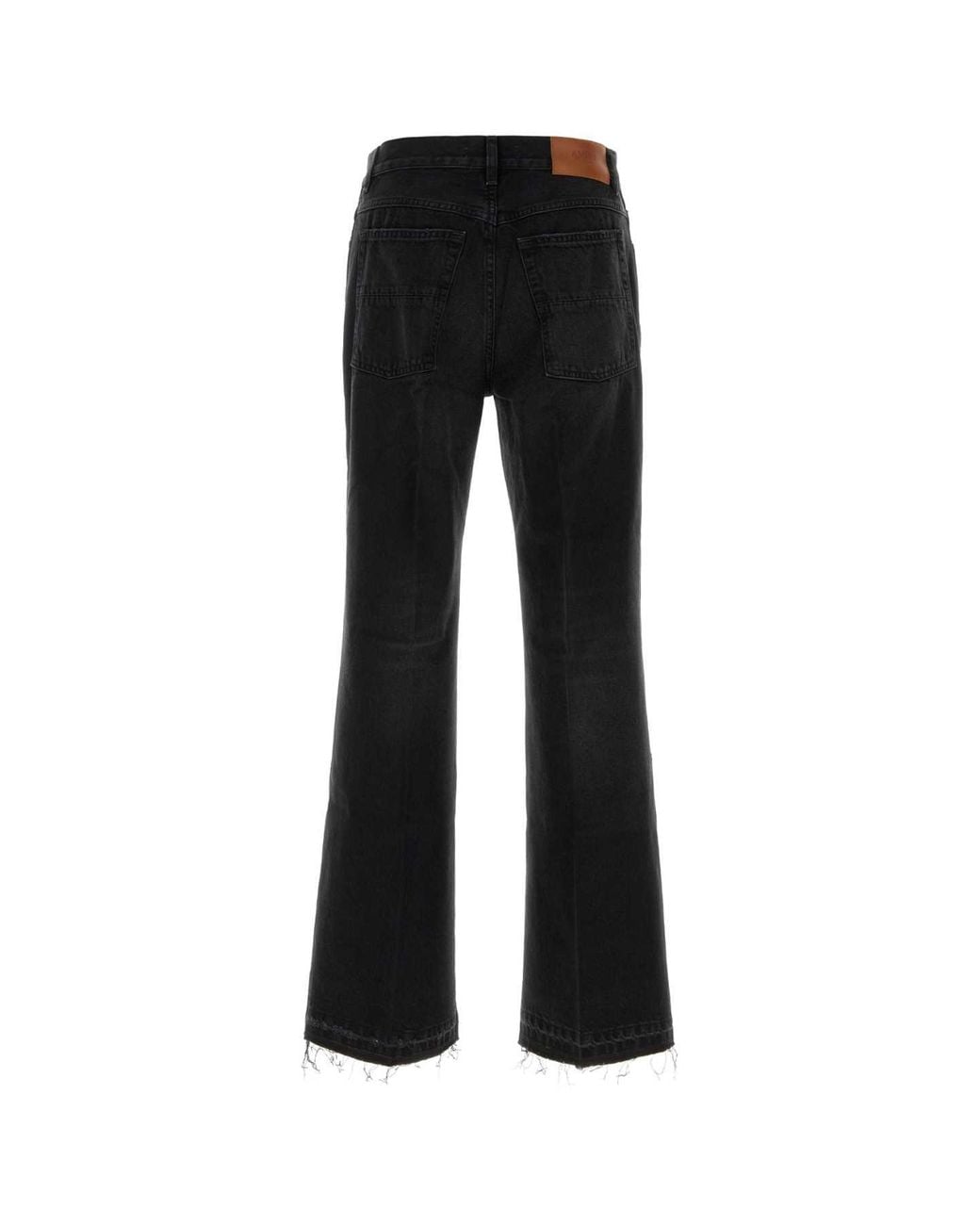 Amiri Black Mid Rise Jeans