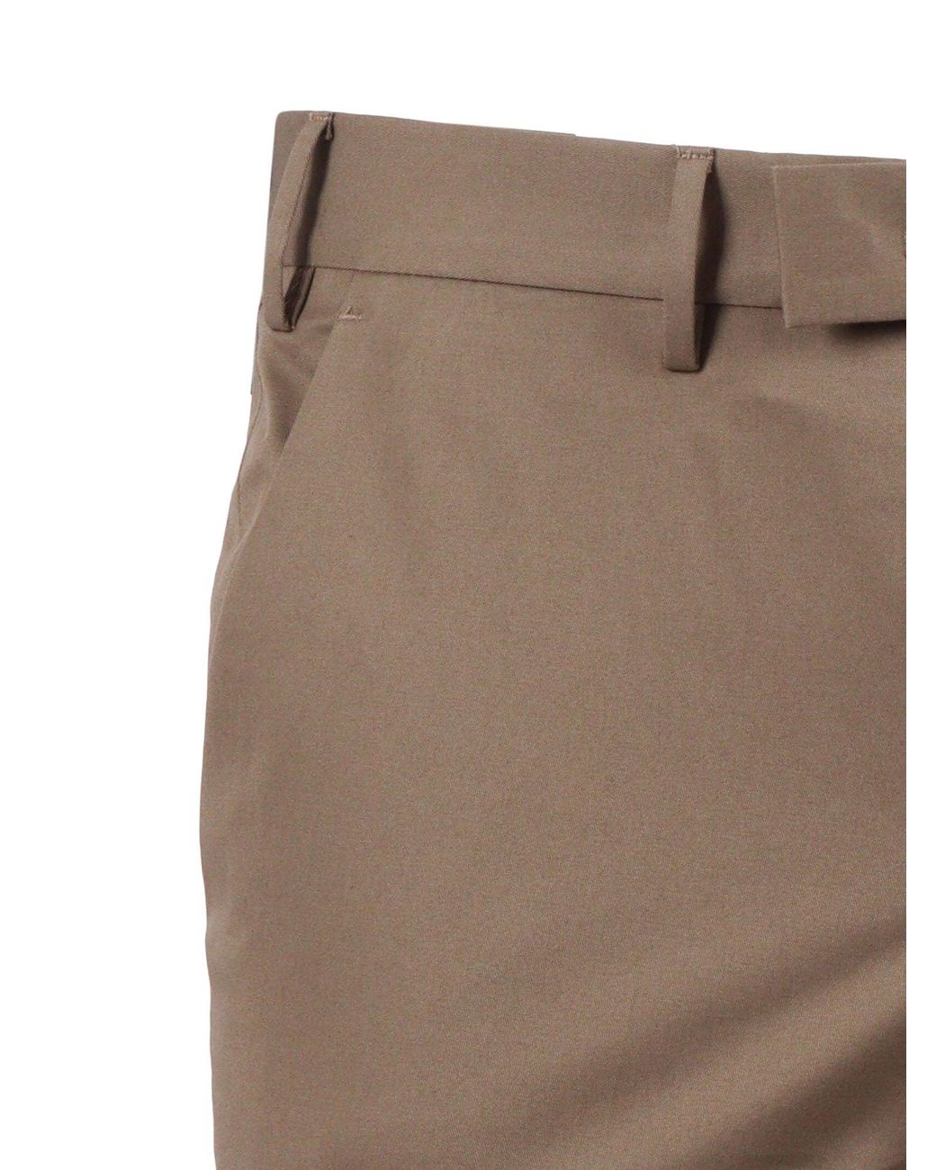 PT01 Gray Master, Flat Front, Diagonal Pockets, Flap Back Pockets, Turn Up