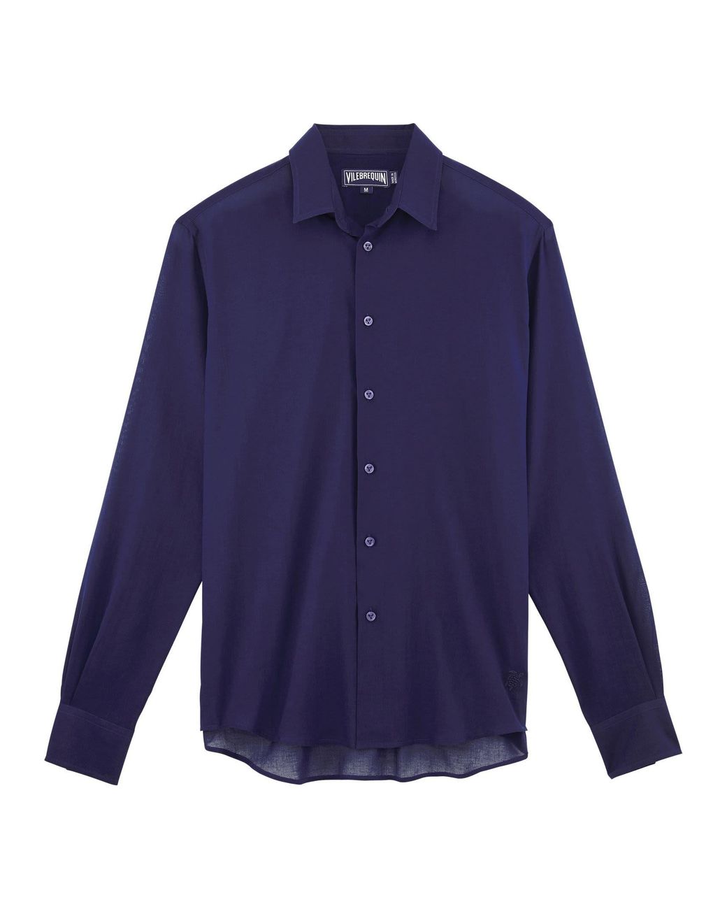 Vilebrequin Blue Organic Cotton Shirt