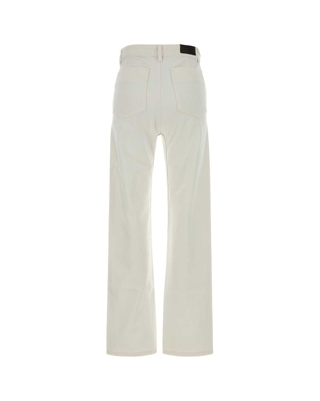 Lemaire White Denim Jeans