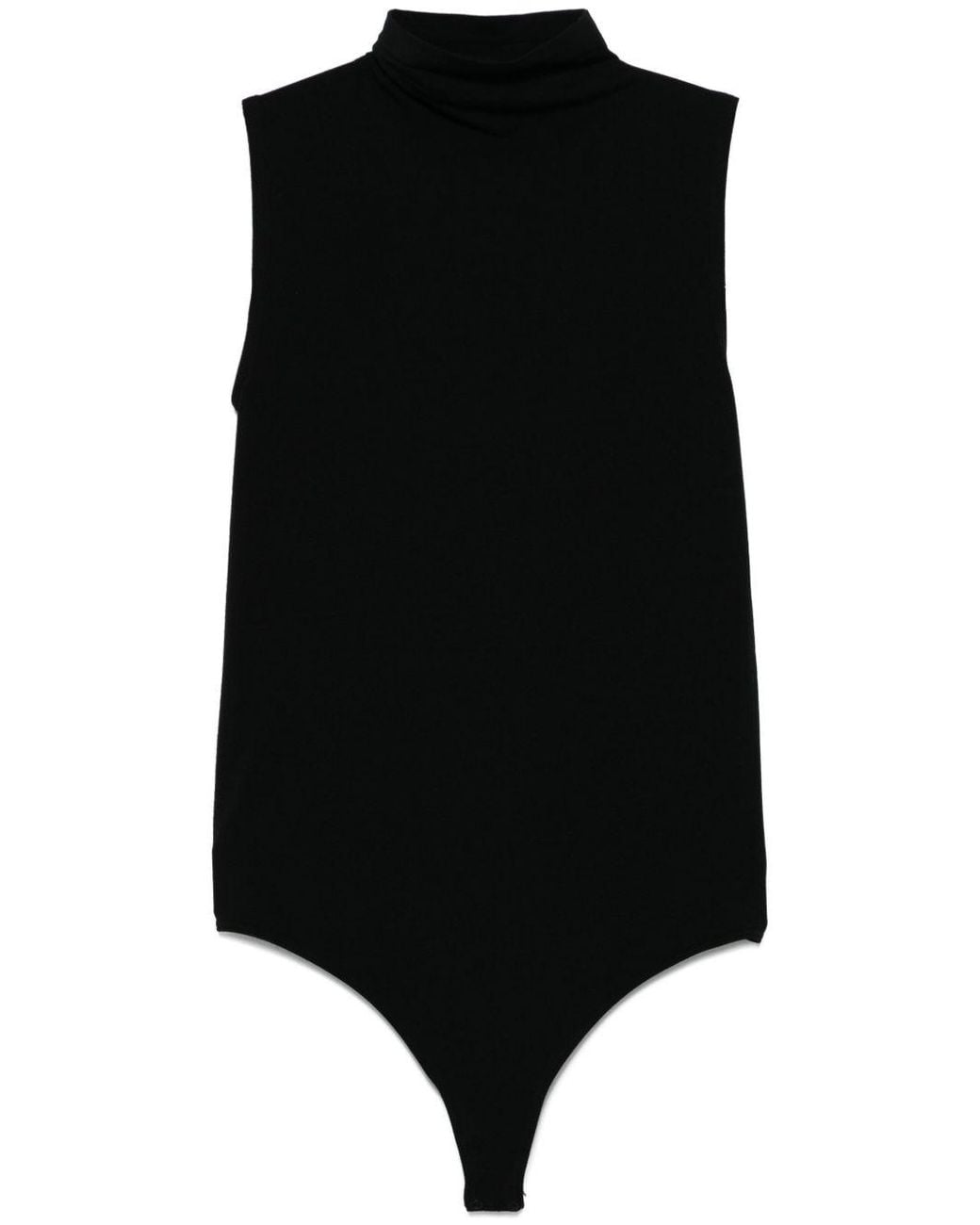 Wolford Black Sleeveless Bodysuit