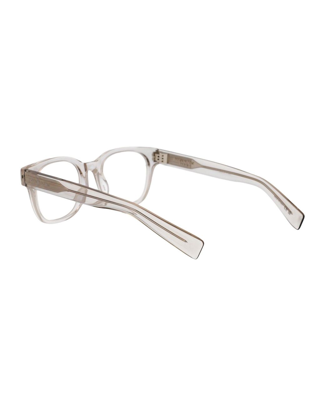 Saint Laurent Multicolor Transparent Acetate Glasses