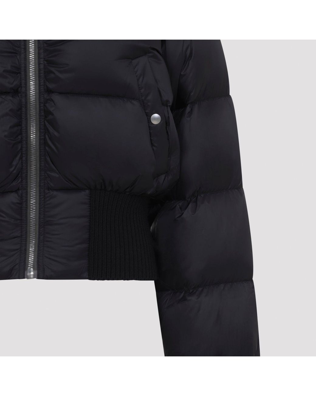 Rick Owens Hooded Jacket in het Black