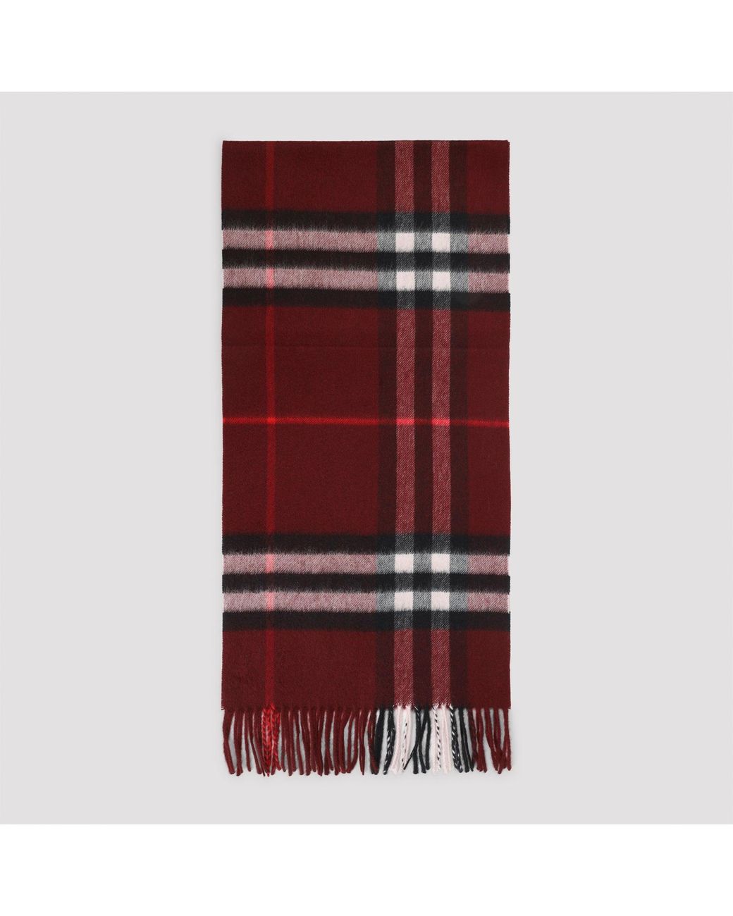 Burberry Red Winter Scarves