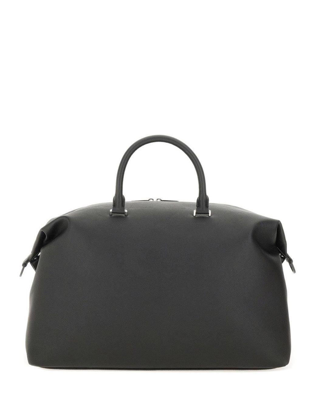Boss Black Logo-Emblem Crossbody Bag for men