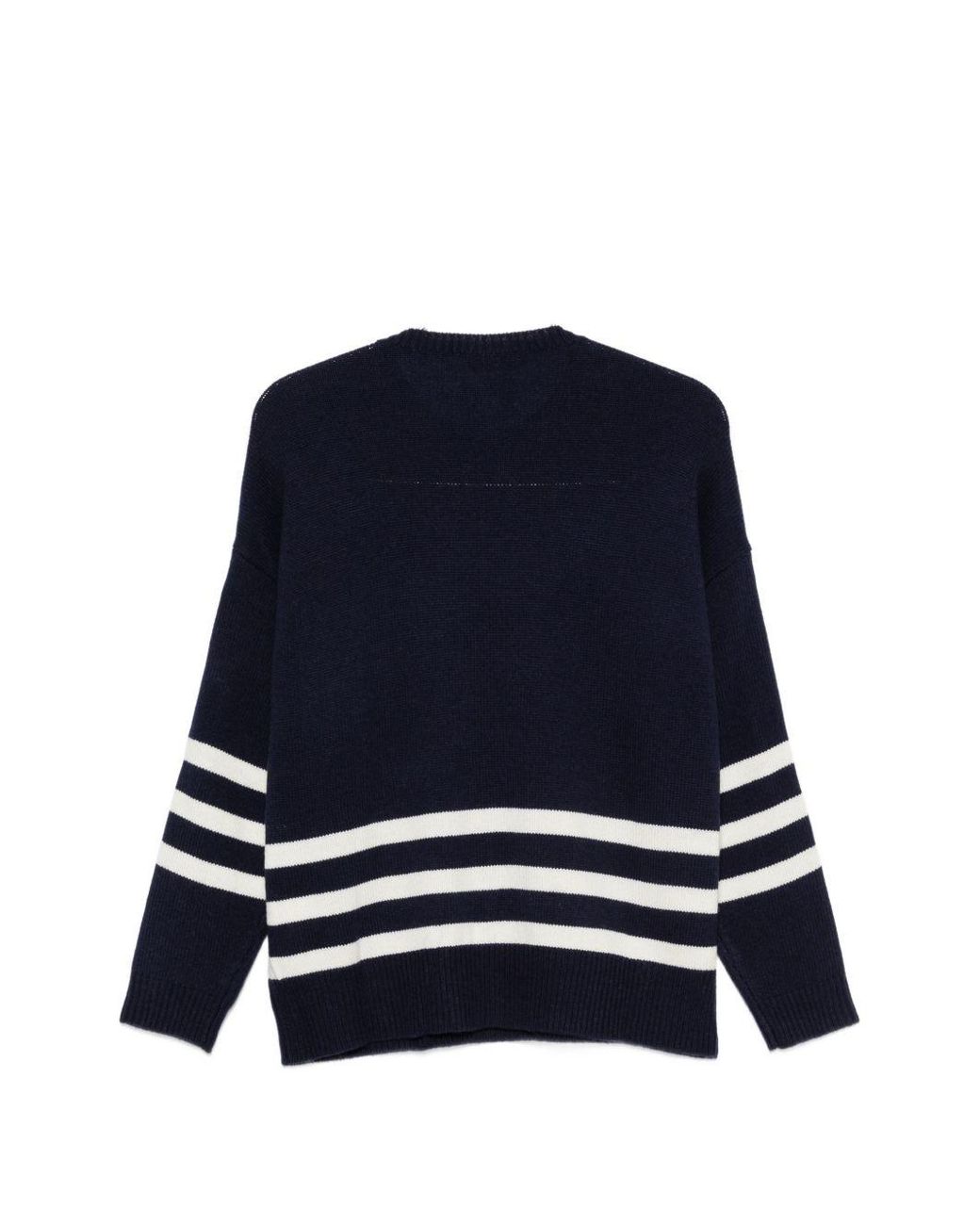 Semicouture Blue Zena Wool Jumper