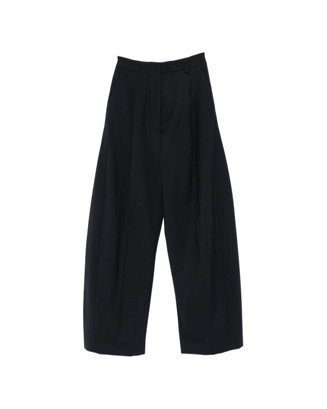 THE LATEST White Billie Wool Blend Trousers