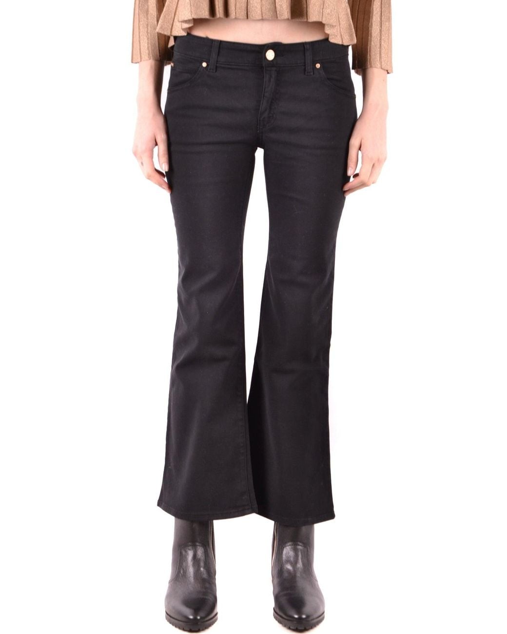 Pantalones vaqueros regular Armani Jeans de color Black