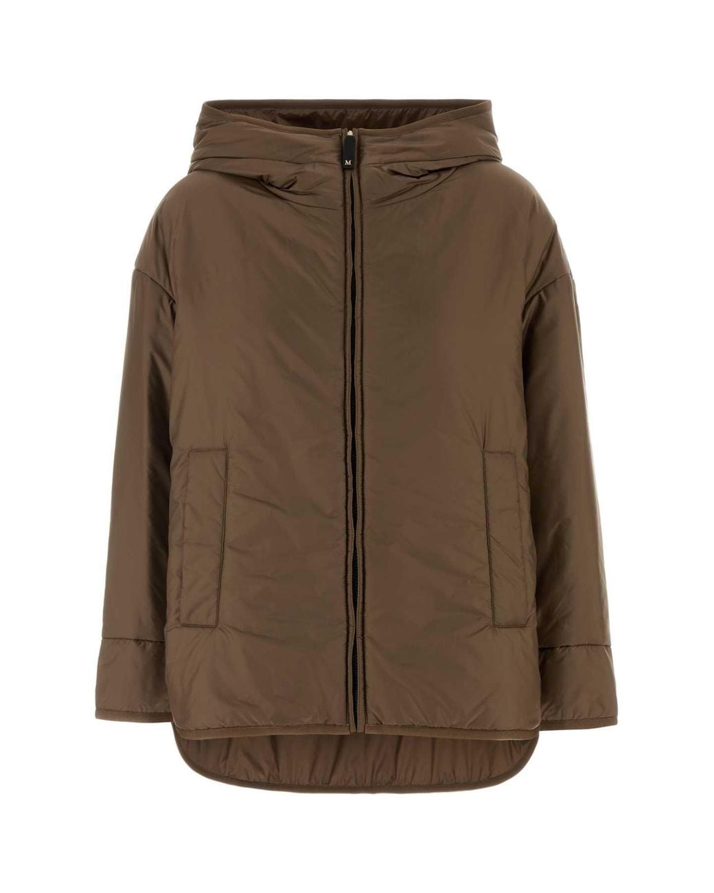 MM THE CUBE Brown Cleo Padded Jacket