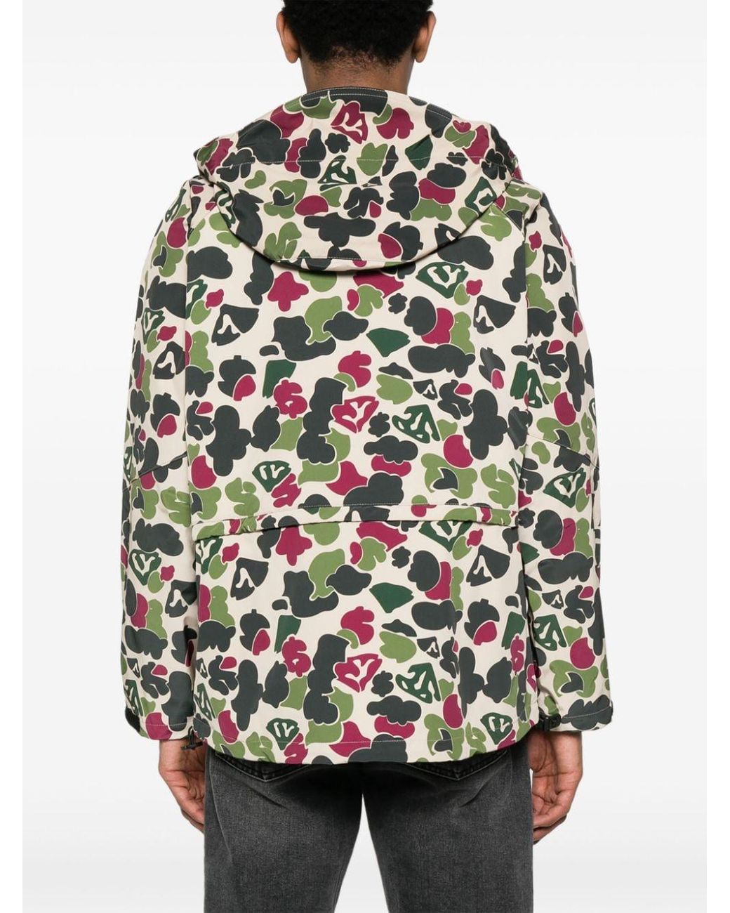 Billionaire Green Camou Print Jacket for men
