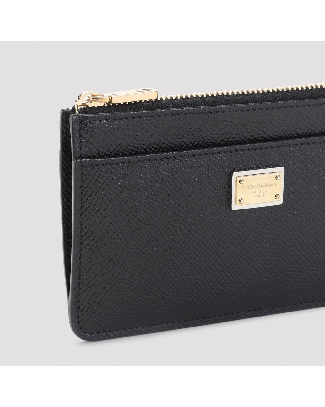 Dolce & Gabbana Black Mini Card Case