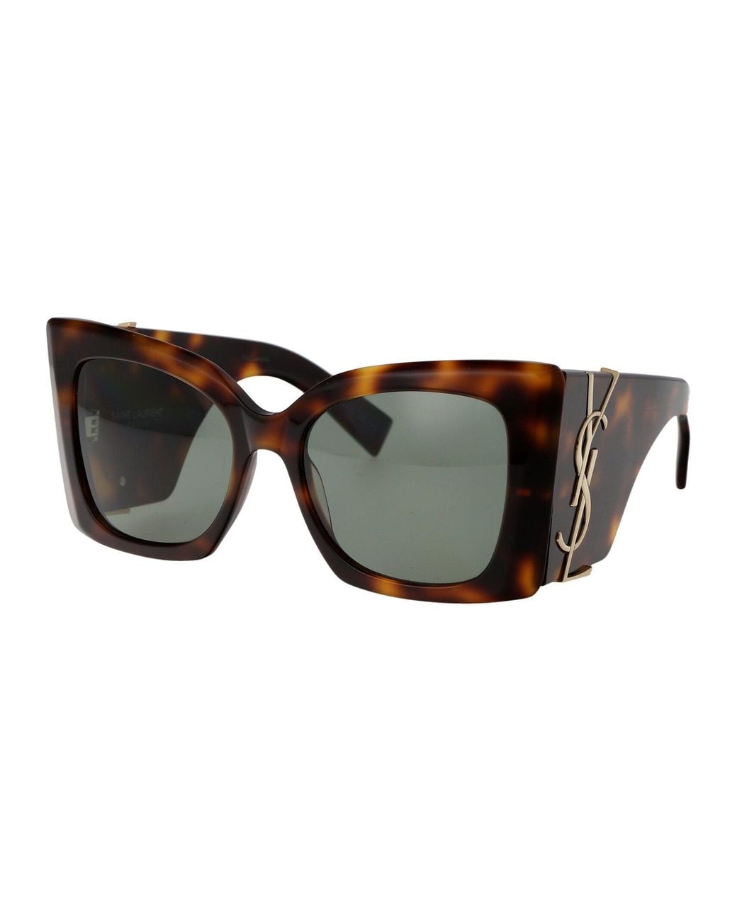 Saint Laurent Black Sl M119 Blaze Sunglasses