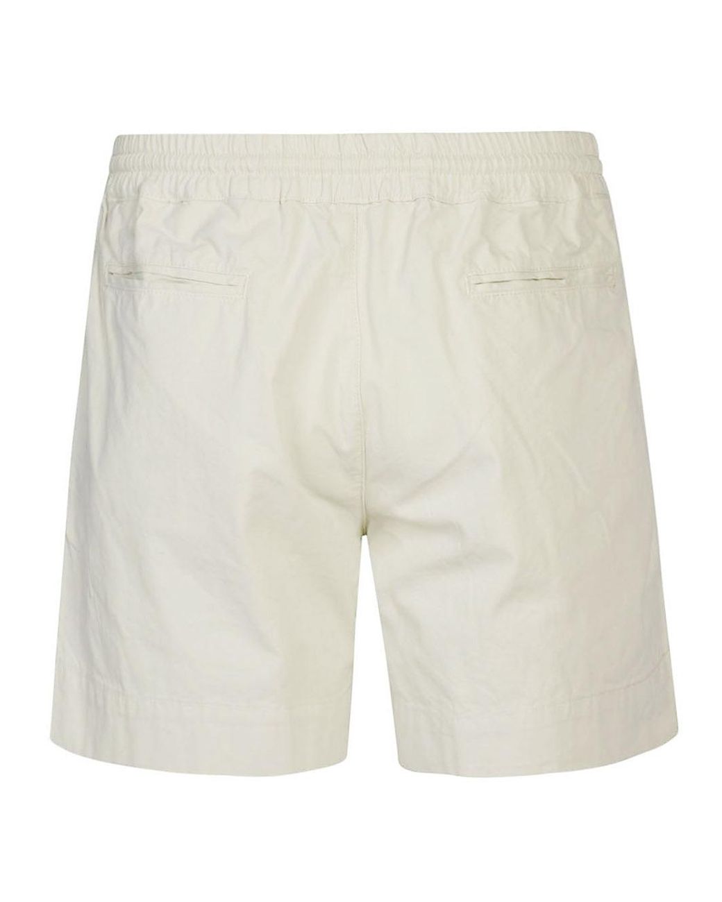 La Paz White Cotton Shorts