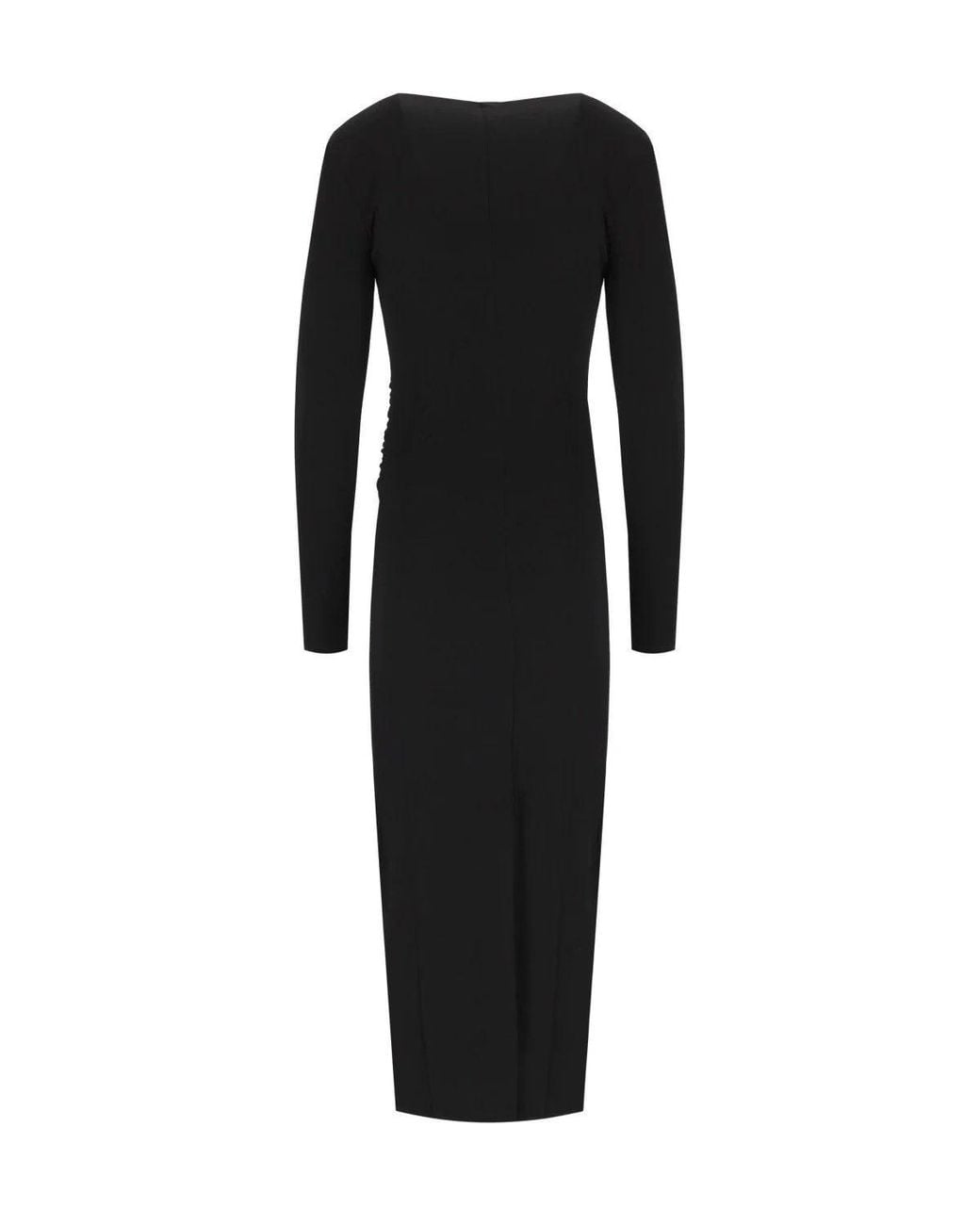 Marella Black Patto Long Dress