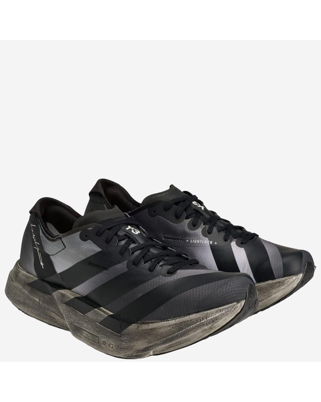 Y-3 Black Mini Printo 4 Sneaker