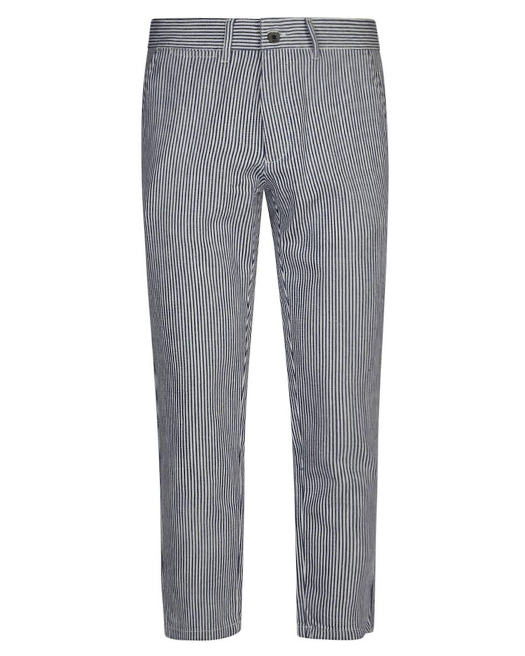 La Paz Gray Chinos Cotton Trousers