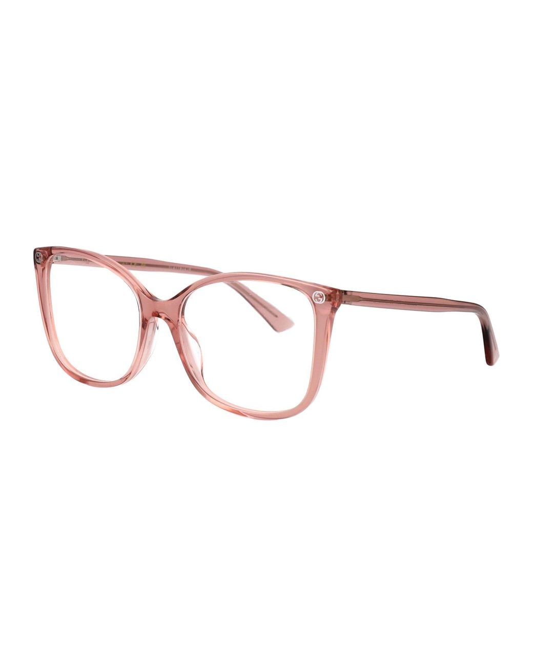 Gucci Pink Sunglasses Acetate Glasses & Frames