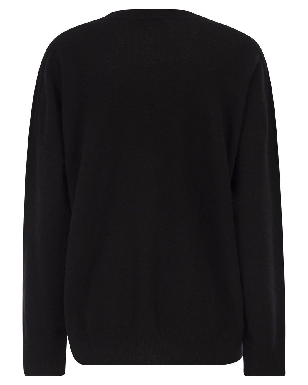 Vanisé Black Cashmere Cardigan