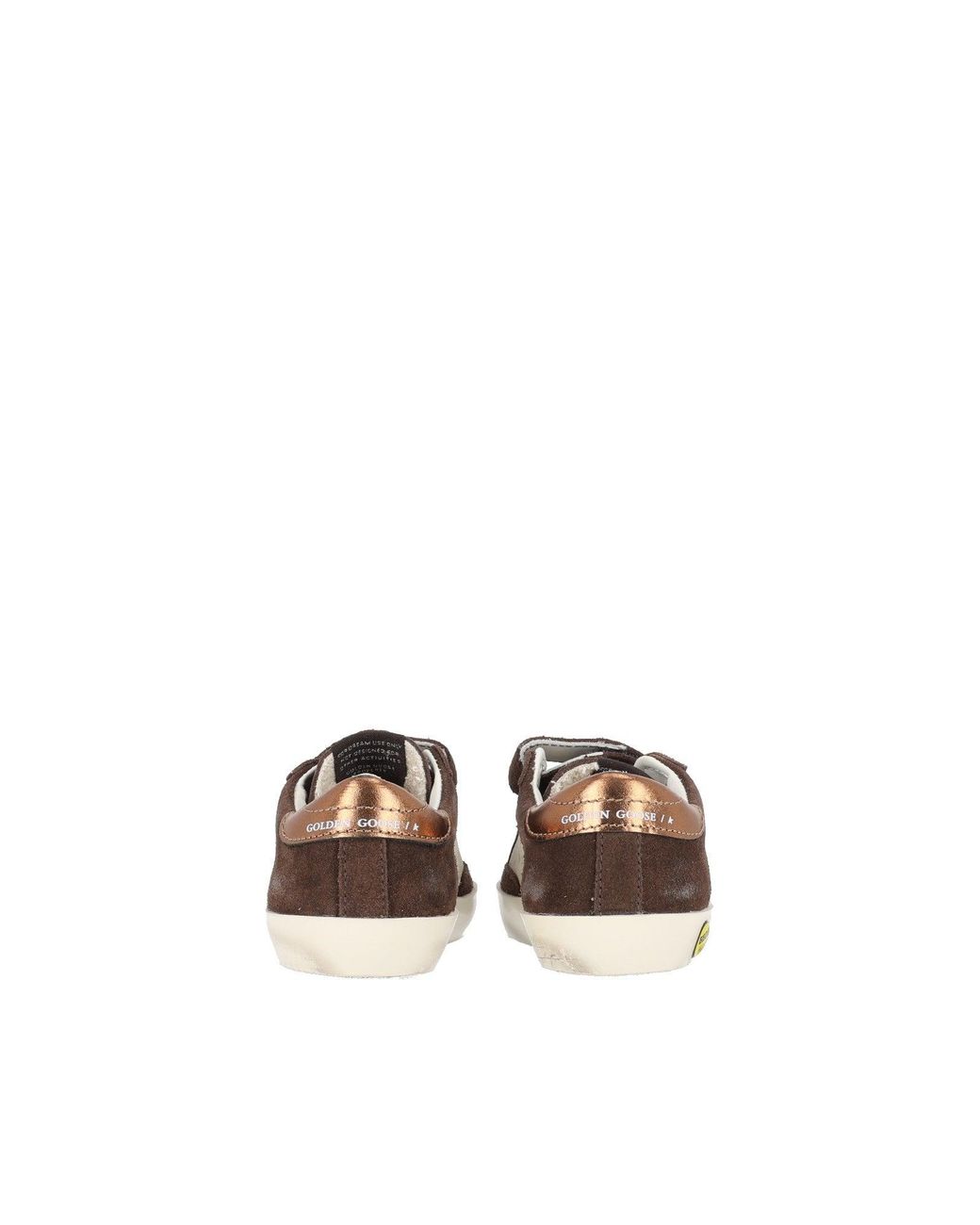 Golden Goose Deluxe Brand Multicolor Sneakers Old School Laminated Suede And Suede Upper Laminated Leather Star And Heel Sand