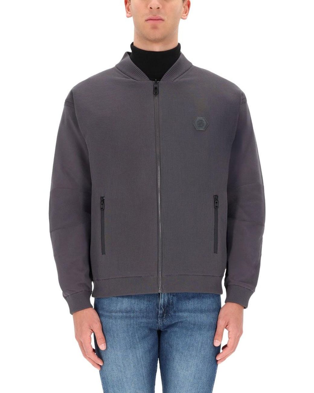 Boss Gray "Future Hy" Sweatshirt for men