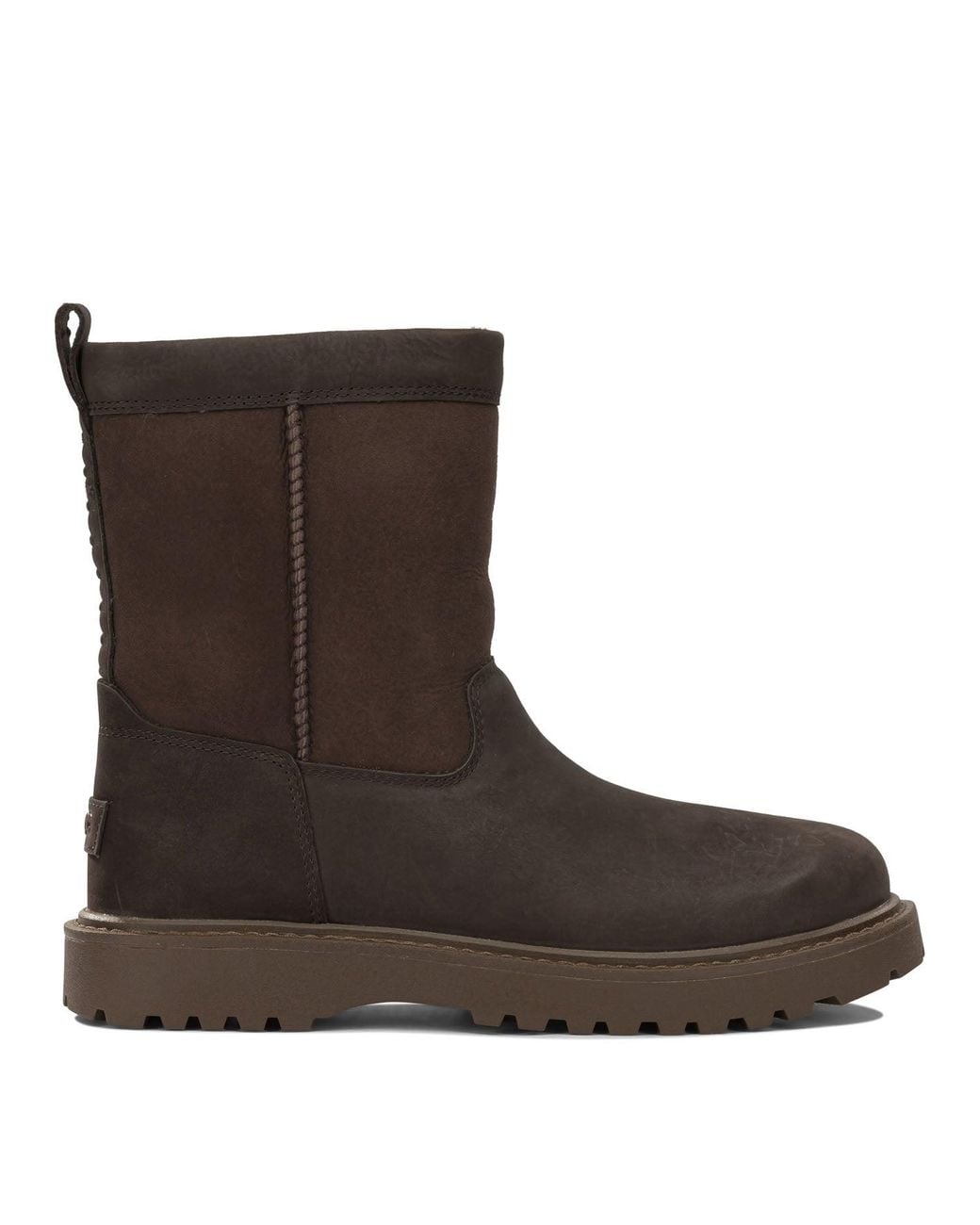 Ugg Brown "Birch Ii" Pull-On Ankle Boots